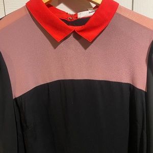 BCBG multi-colored shirt Size S Tall